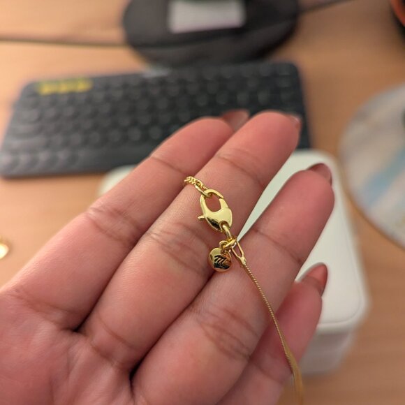 Madewell Thin Herringbone Necklace - Picture 2 of 3